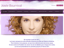 Tablet Screenshot of joseebournival.com